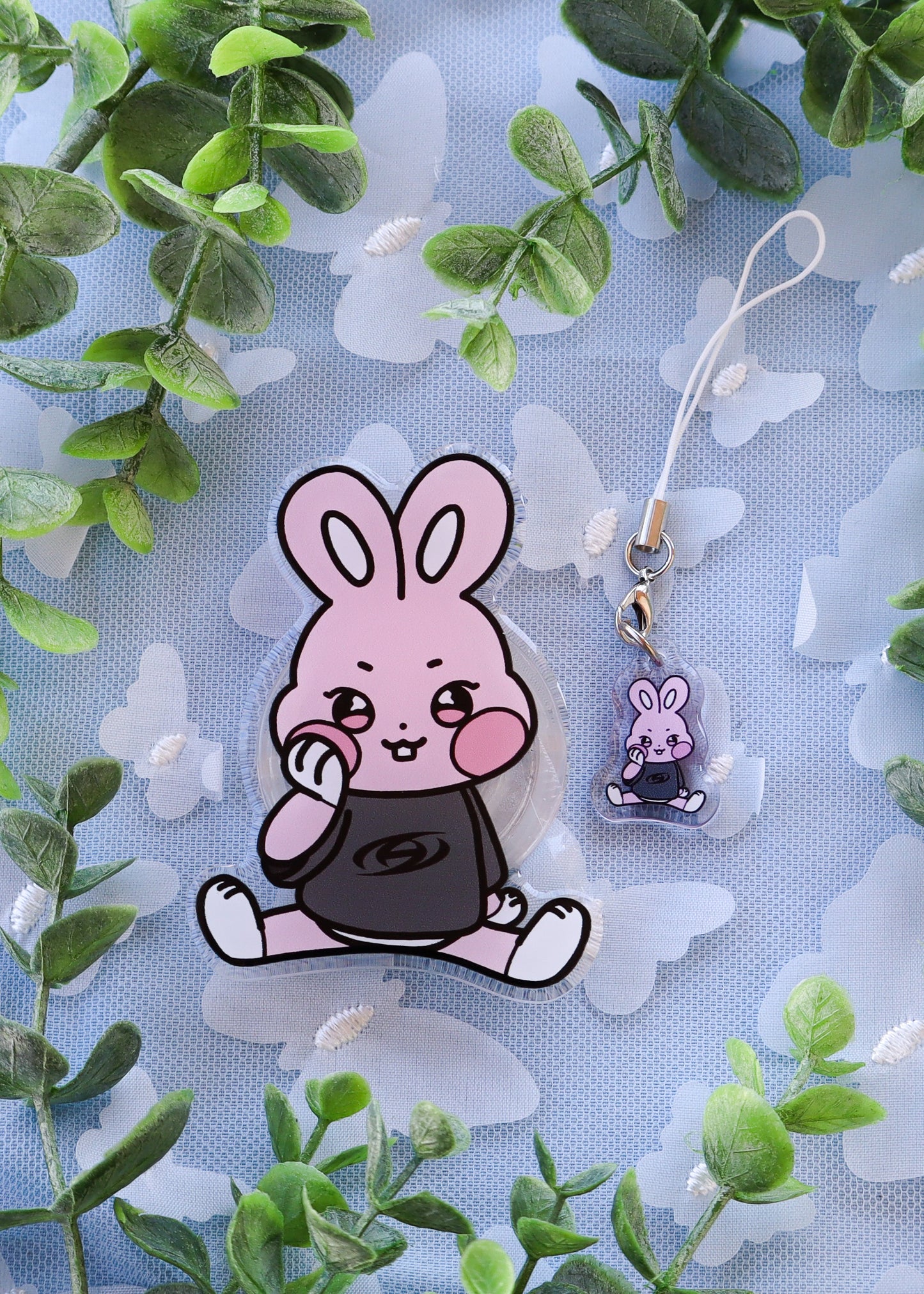 Aniteez DDEONGbyeoli Phone Charm & Grip Combo