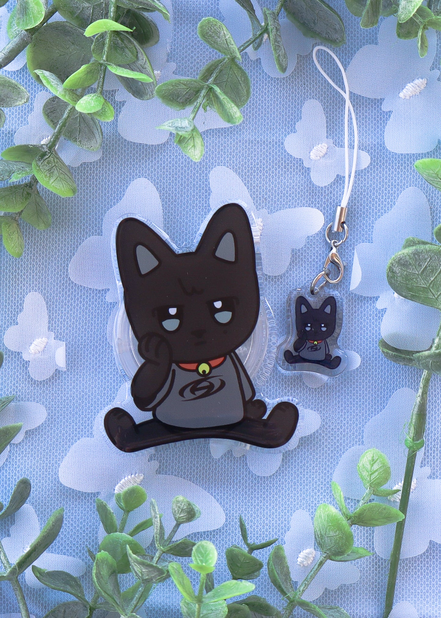 Aniteez WOOYOnyang Phone Charms & Grip Combo