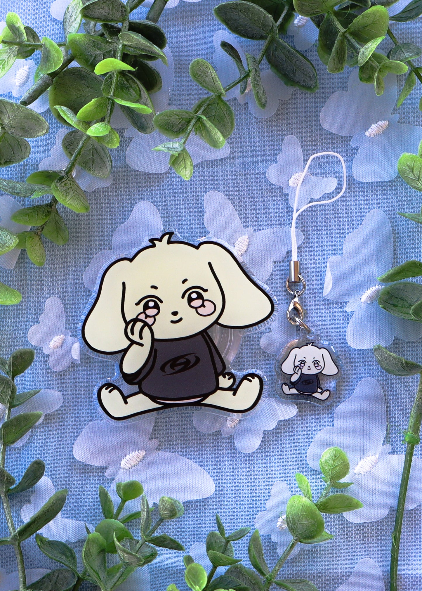 Aniteez HETmongi Phone Charm & Grip Combo