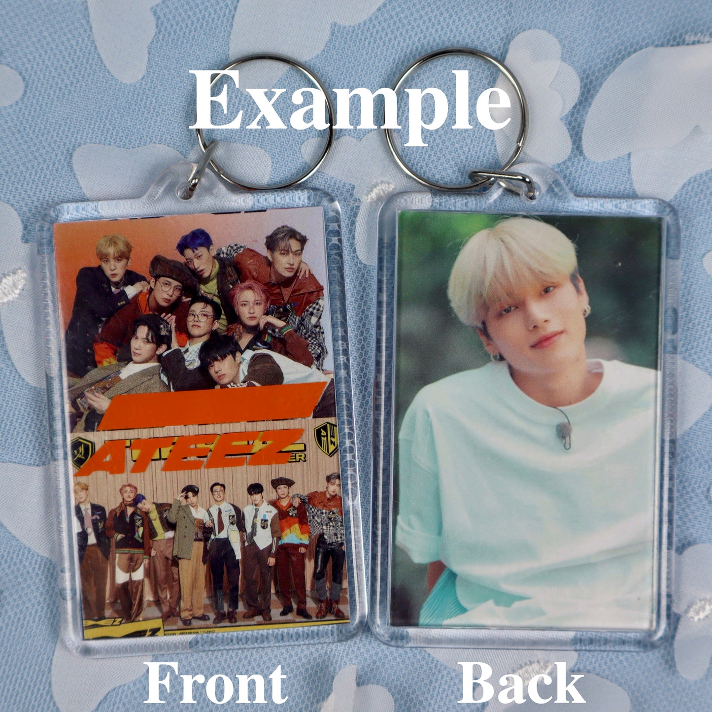 Mystery Bias Keychain Bag: Ateez