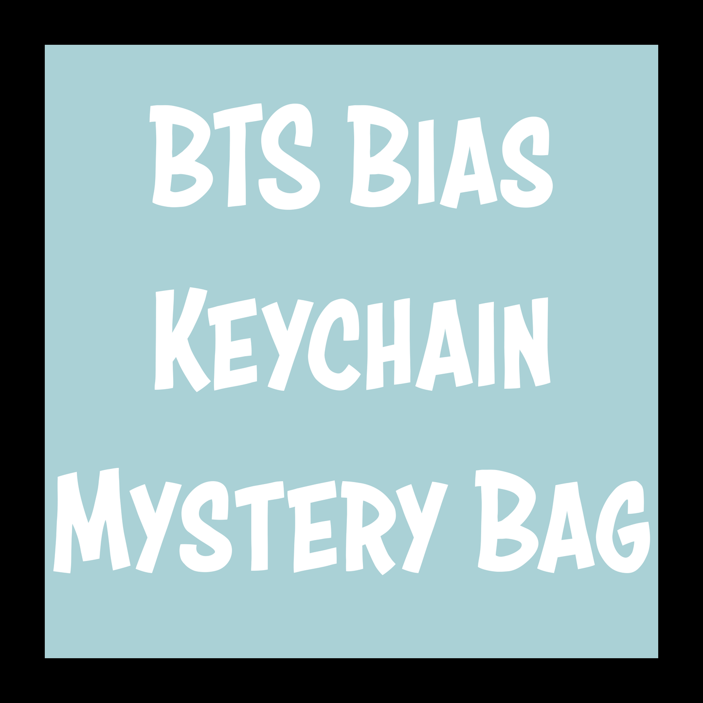 Mystery Bias Keychain Bag: BTS