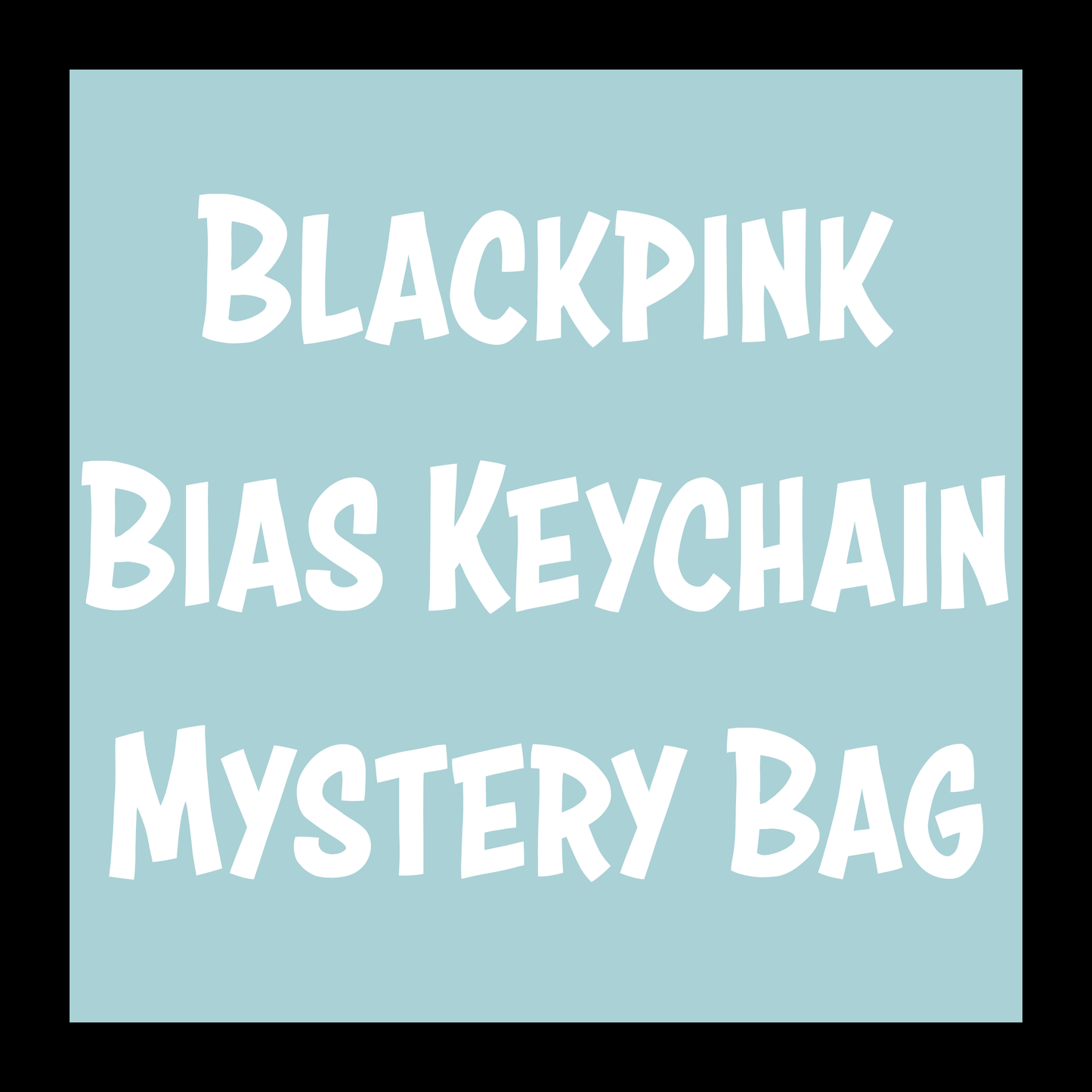 Mystery Bias Keychain Bag: Blackpink