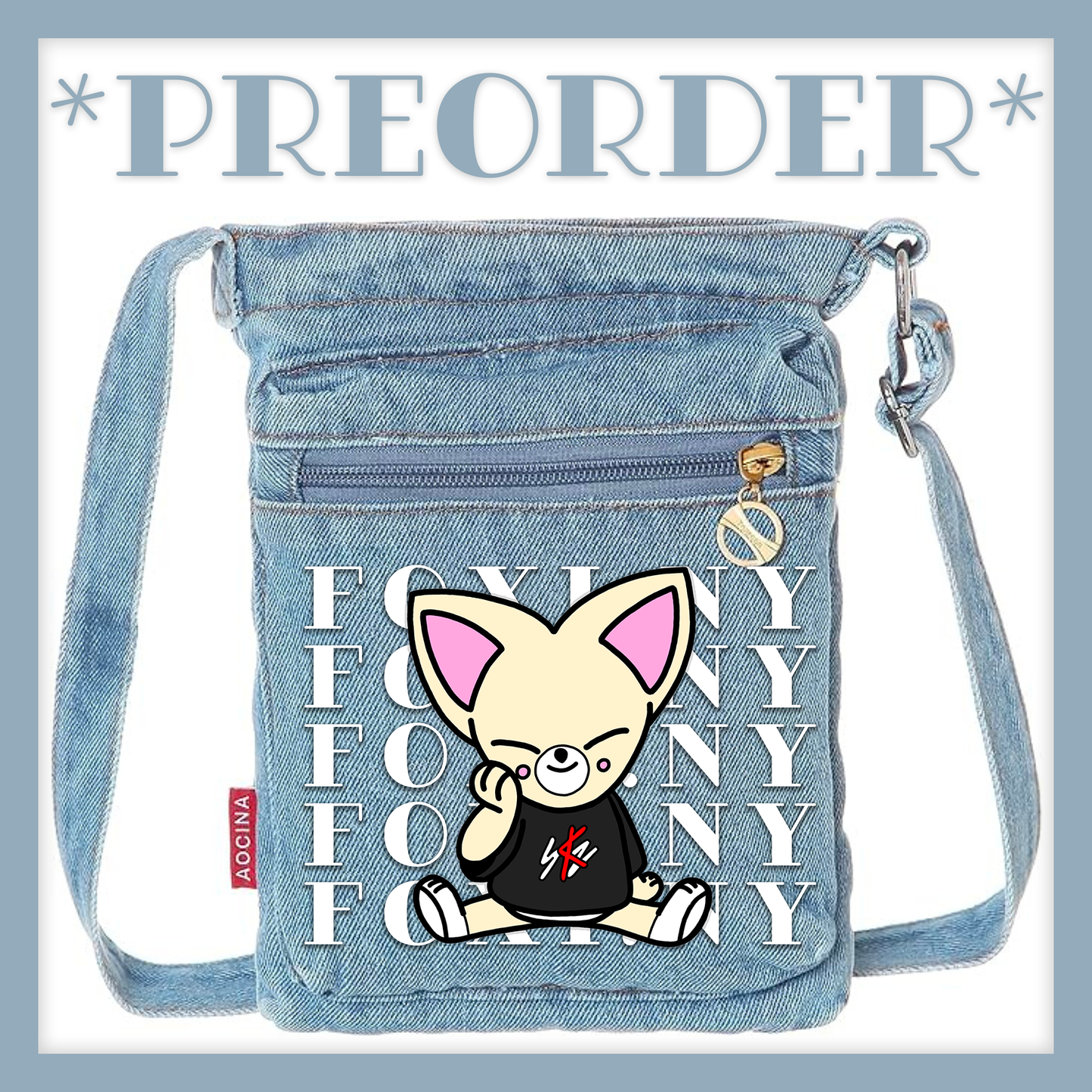 *PREORDER* Skzoo FoxI.Ny Crossbody Bag