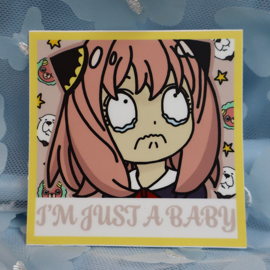 I'm Just A Baby: Anya Sticker
