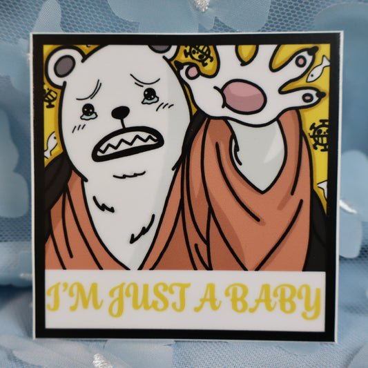 I'm Just A Baby: Bepo Sticker