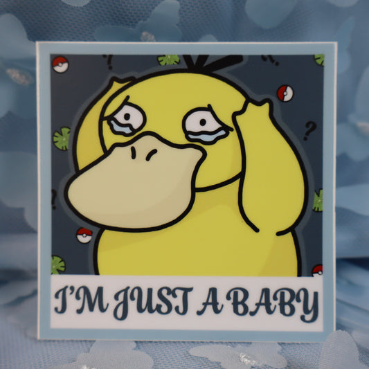 I'm Just A Baby: Psyduck Sticker