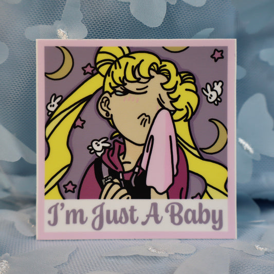 I'm Just A Baby: Sailor Moon Sticker
