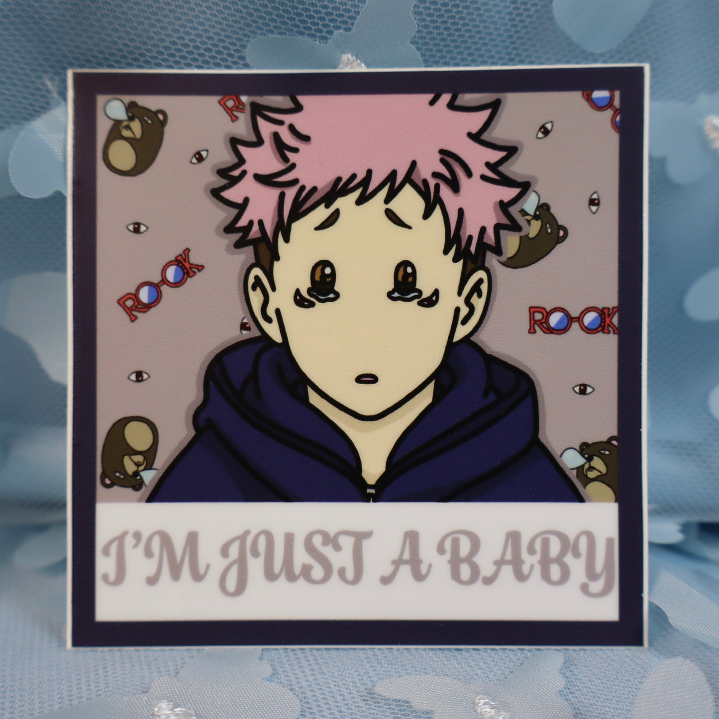 I'm Just A Baby: Yuji Itadori Sticker