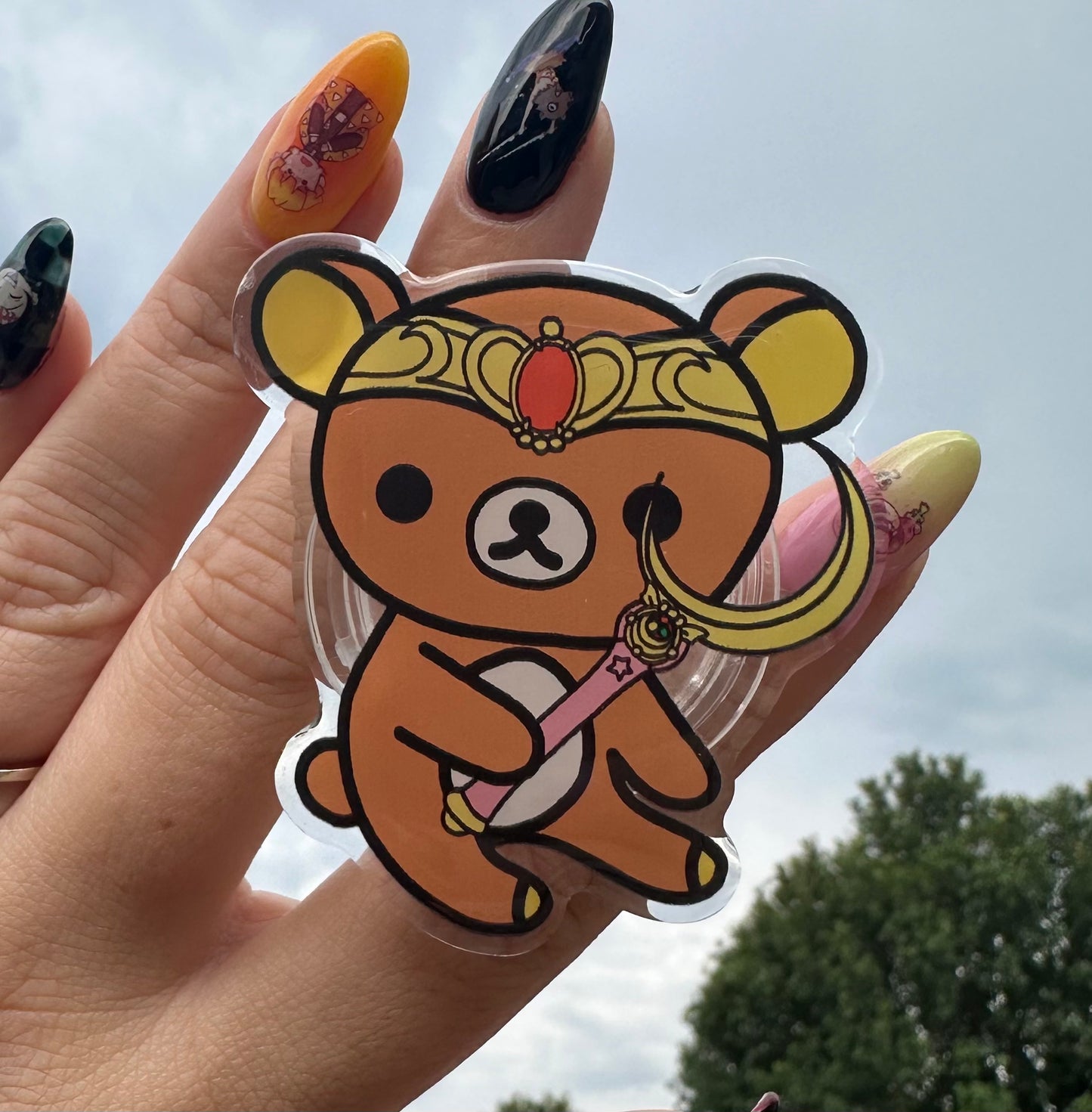 Rilakkuma x Sailor Moon Phone Grip