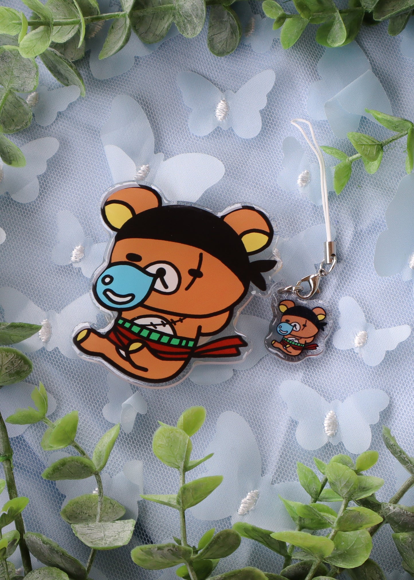 Rilakkuma X Zoro Phone Charm & Grip Combo