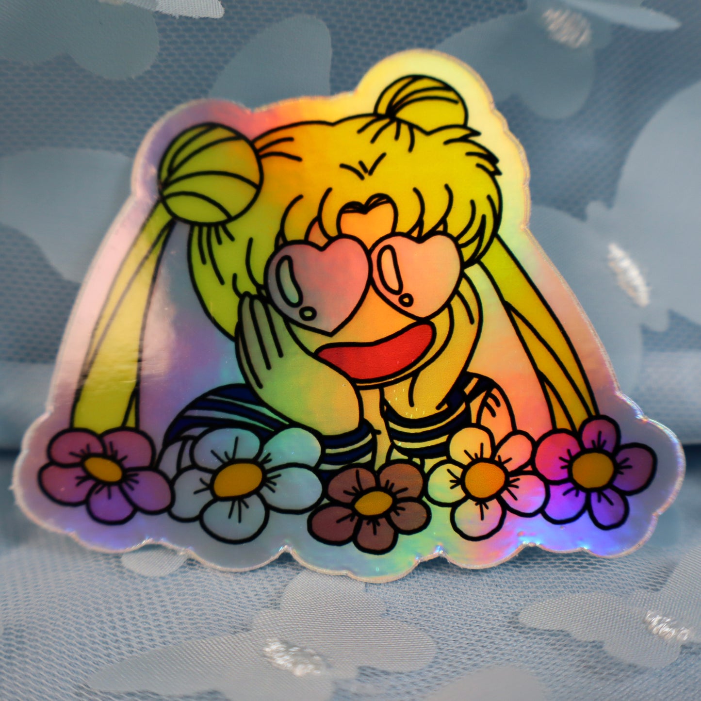 Holographic Sailor Moon Sticker