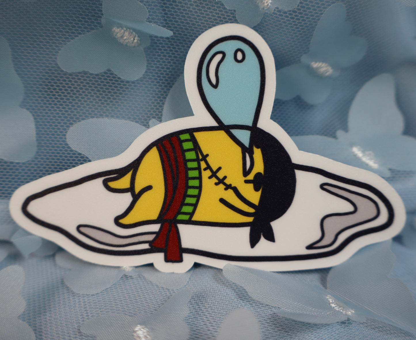Gudetama x Zoro Sticker