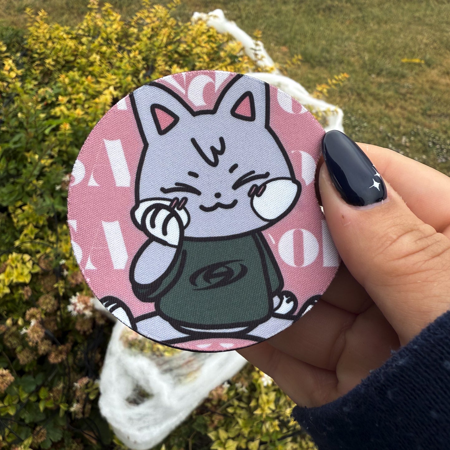 Aniteez WOOYOnyang Car Coaster