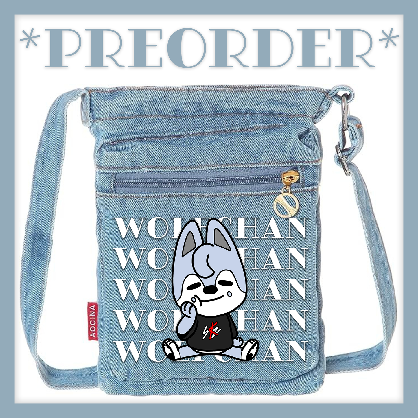 *PREORDER* Skzoo Wolf Chan Crossbody Bag