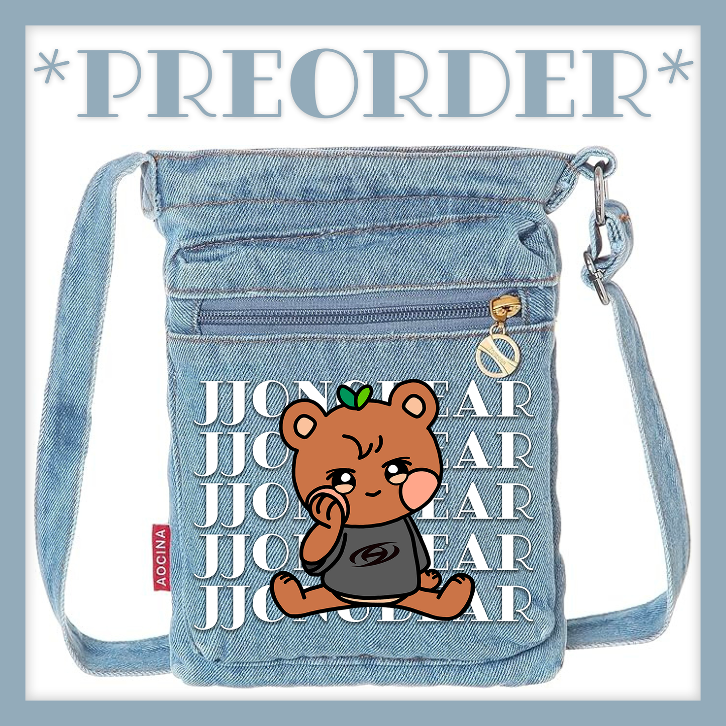 *PREORDER* Aniteez JJONGbear Crossbody Bag