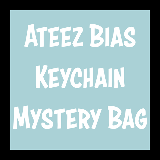 Mystery Bias Keychain Bag: Ateez