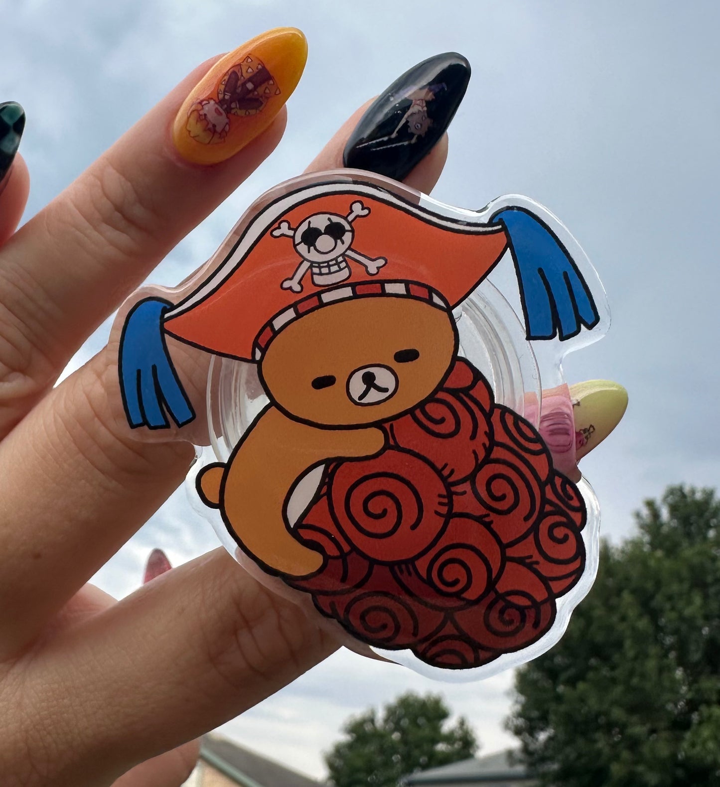 Rilakkuma x Buggy Phone Grip