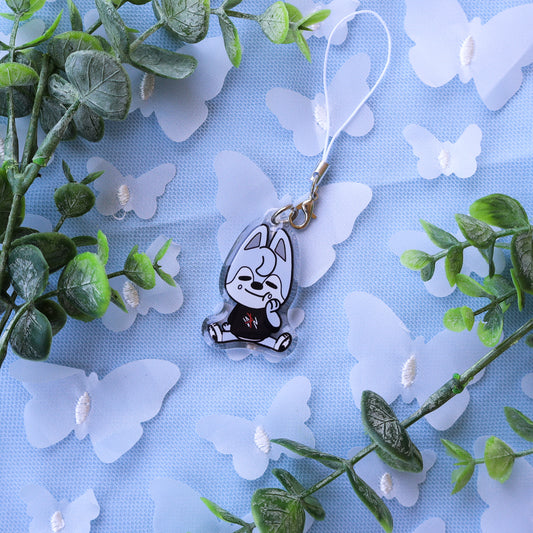 Skzoo Wolf Chan Light Stick Charm