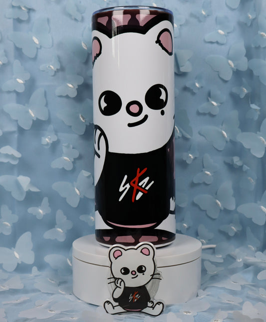 Skzoo Jiniret 20oz tumbler & Phone Grip