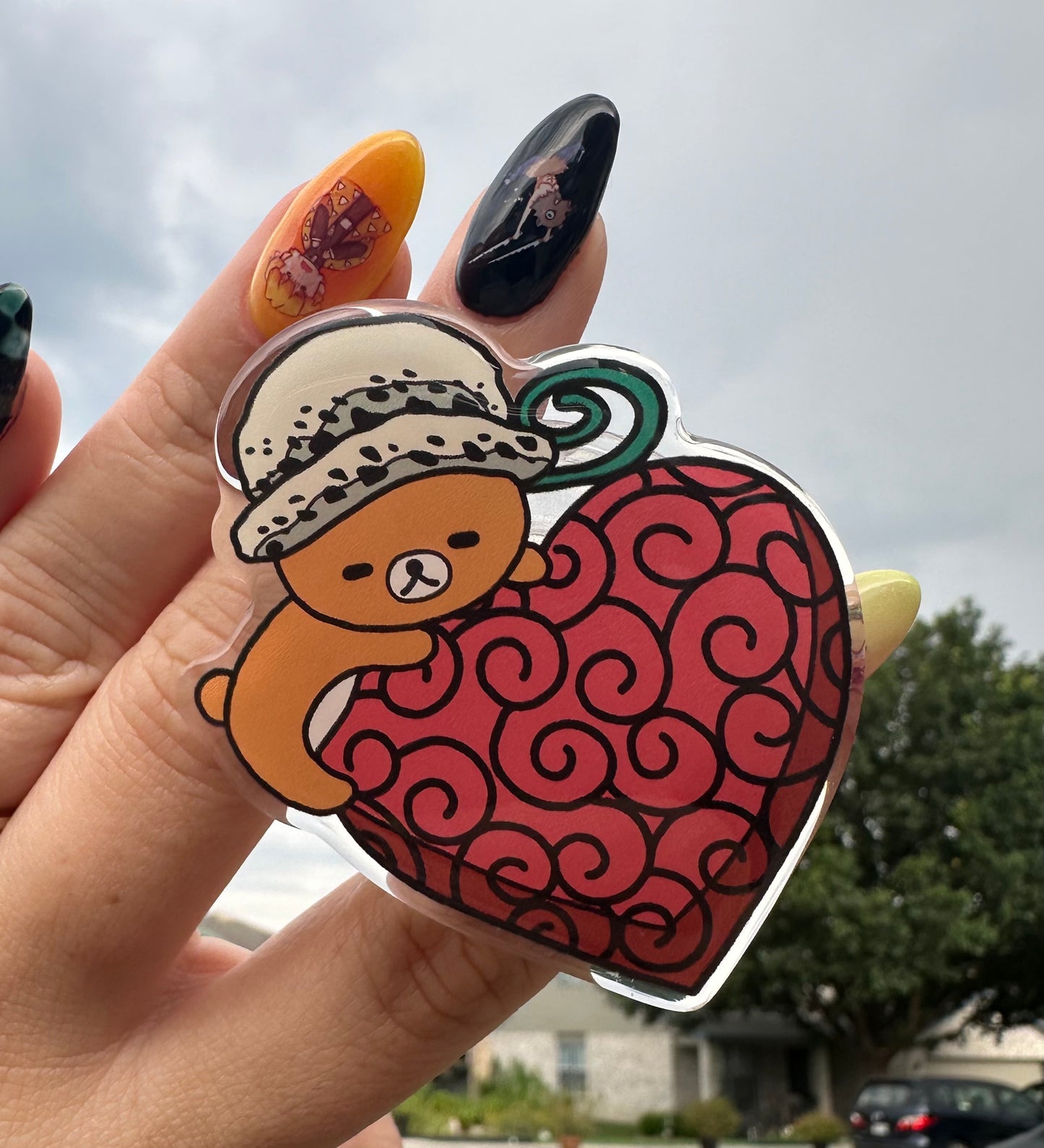 Rilakkuma x Law Phone Grip