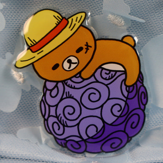 Rilakkuma x Luffy Phone Grip