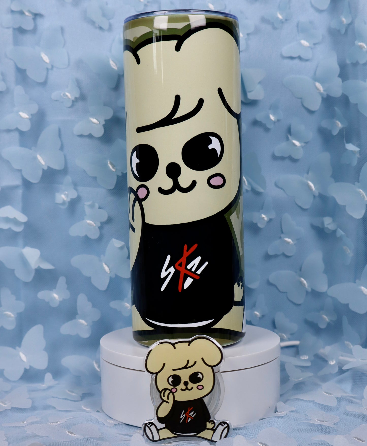 Skzoo PuppyM 20oz Tumbler and Phone Grip