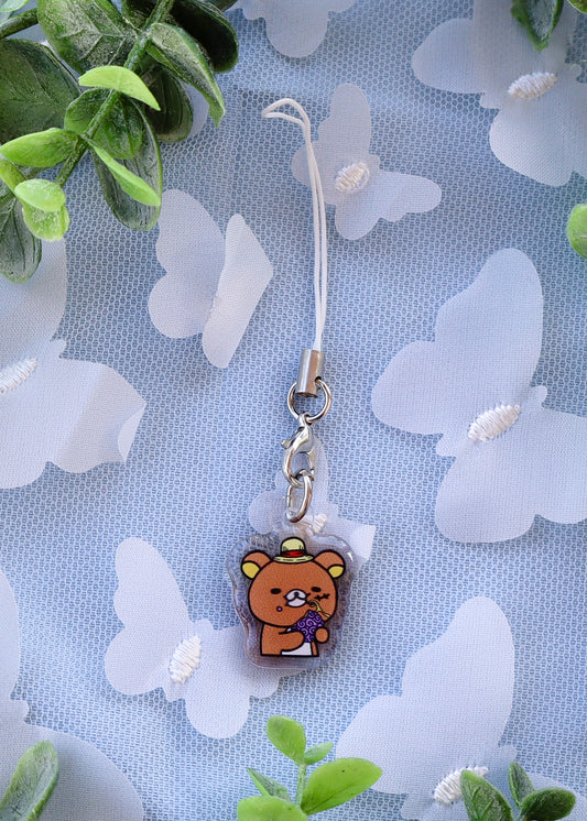 Rilakkuma X Munching Luffy Phone Charms