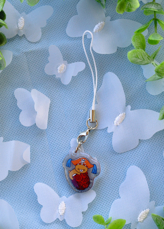 Rilakkuma X Buggy Phone Charm