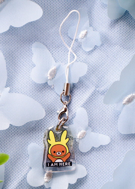Rilakkuma X Baby Deku Phone Charm