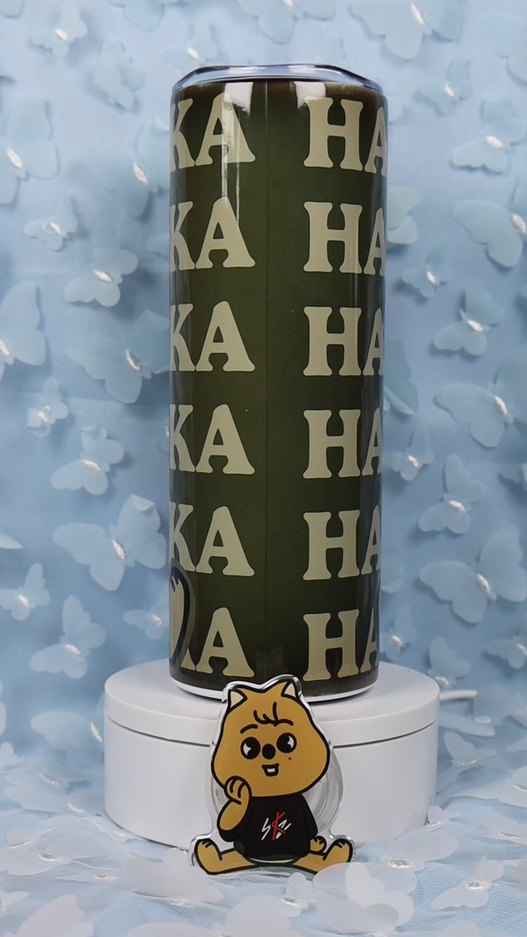 Skzoo Han Quokka 20oz Tumbler & Phone Grip – Crystal Moon Crafts