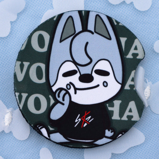 Skzoo Wolf Chan Car Coaster