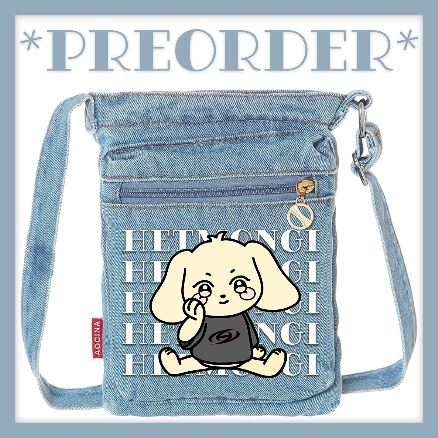 *PREORDER* Aniteez HETmongi Crossbody Bag